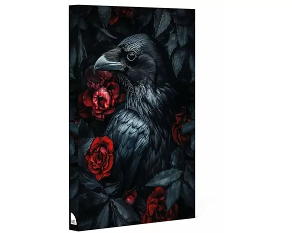Raven and Roses Notebook