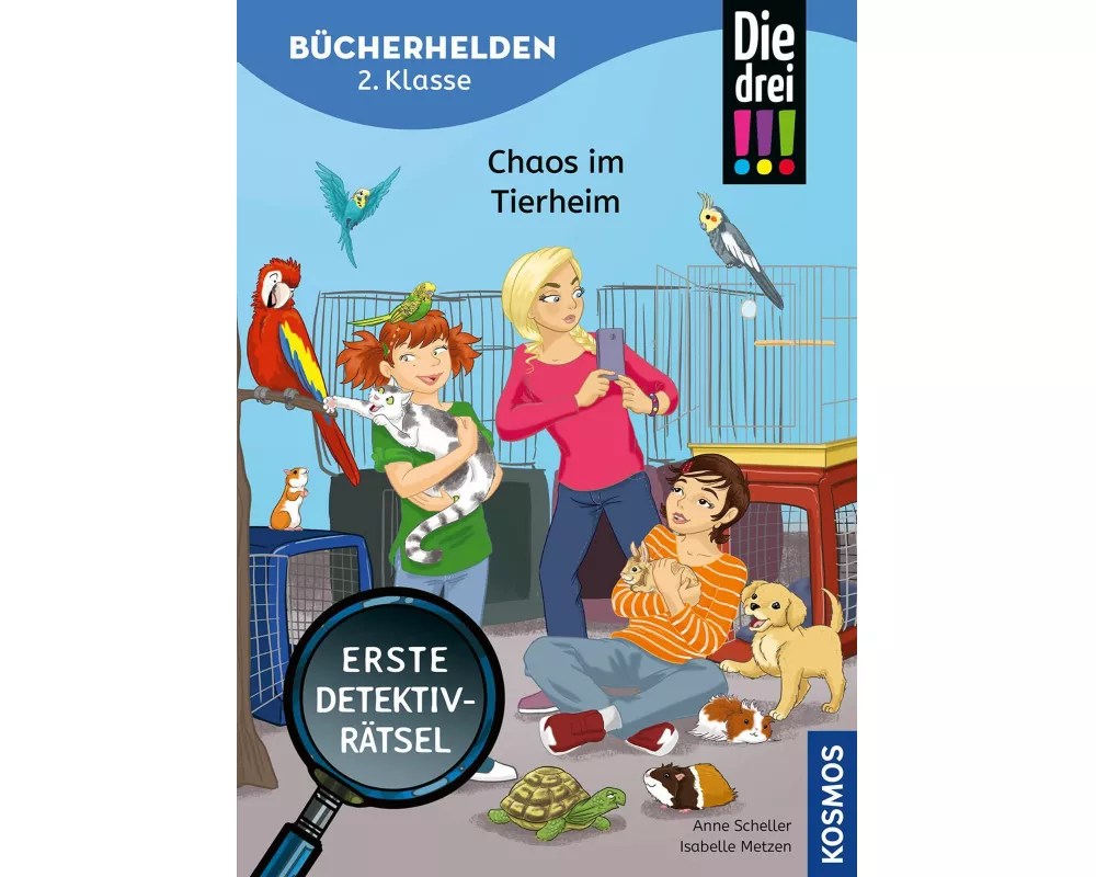 Die drei !!!, Bücherhelden 2. Klasse, Chaos im Tierheim