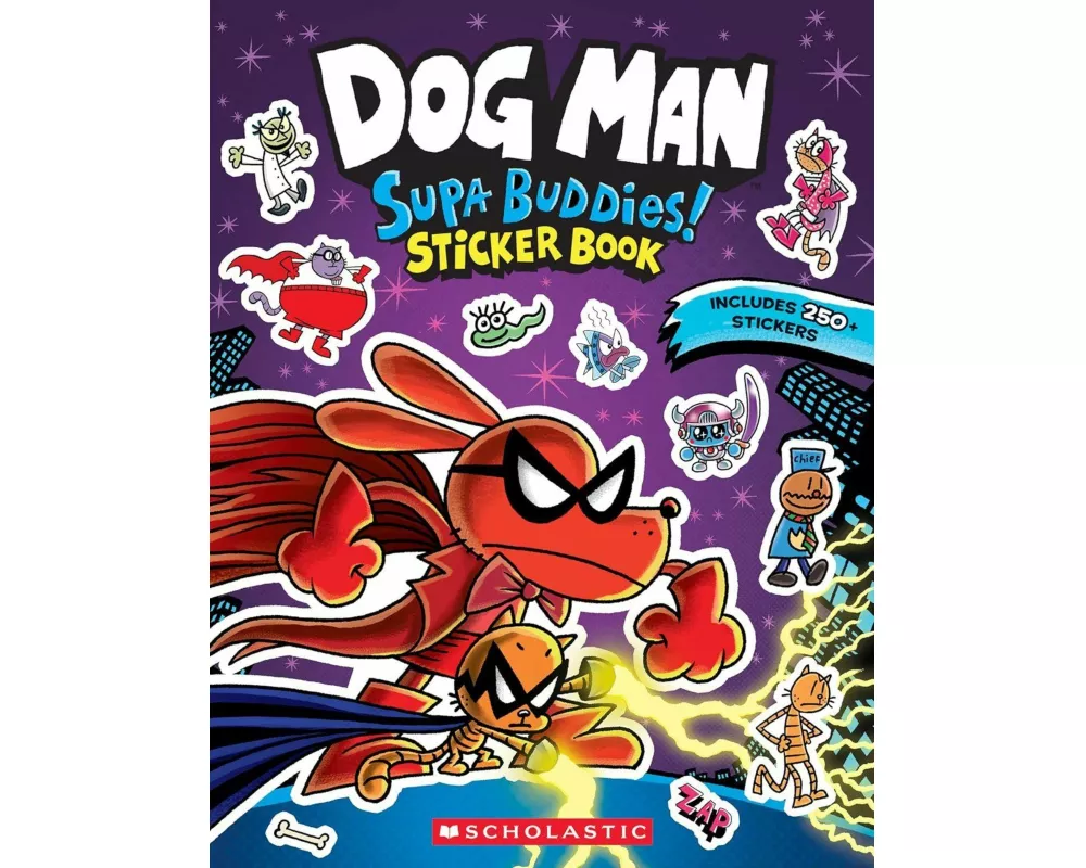 Dog Man: Supa Buddies Sticker Book