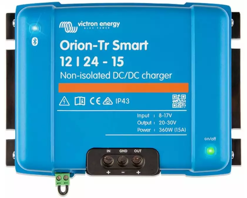 Victron Laderegler Orion-Tr Smart 12-24 V 15A, 360 W