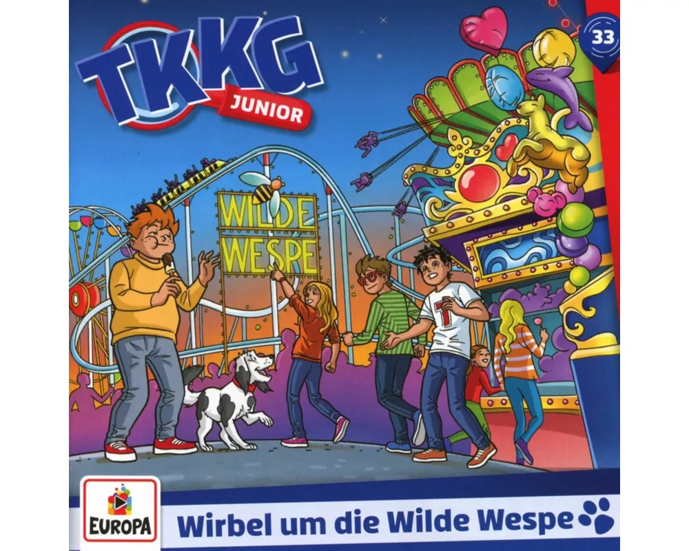 TKKG Junior 33: Wirbel um die wilde Wespe
