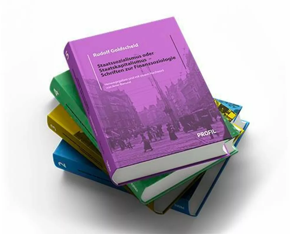 Rudolf Goldscheid Gesamtausgabe in 5 Bänden