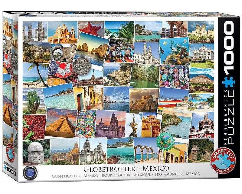 Puzzle 1000 Teile - Globetrotter Mexico