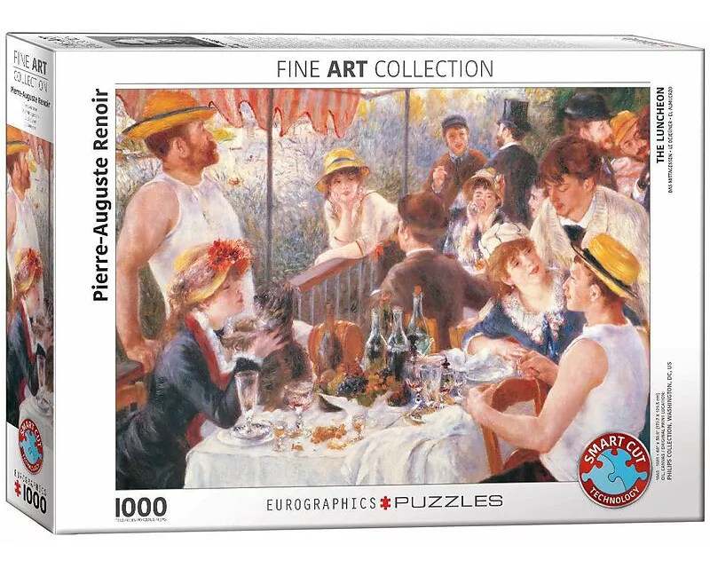 Puzzle 1000 Teile - Auguste Renoir: The Luncheon by Renoir