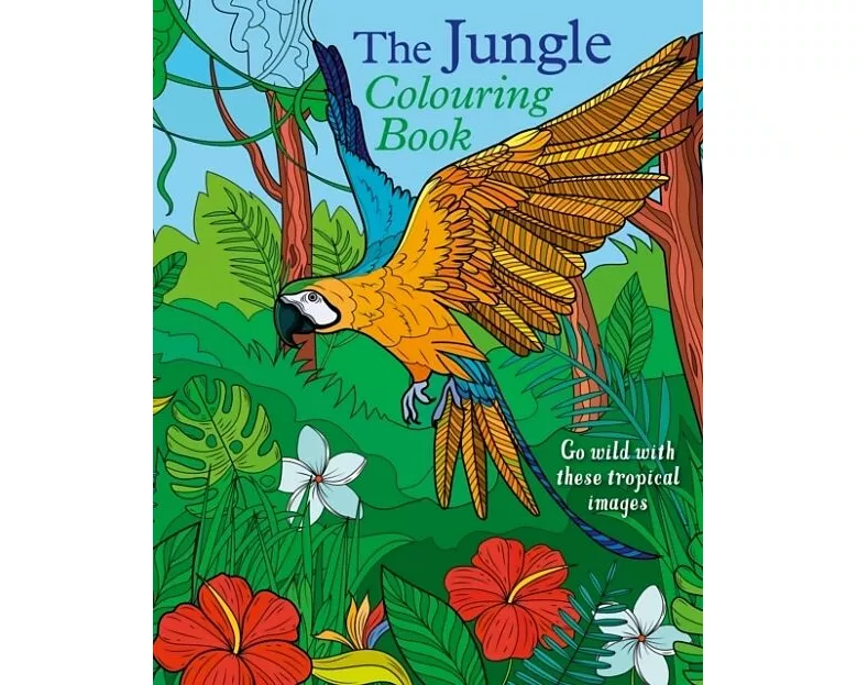 The Jungle Colouring Book