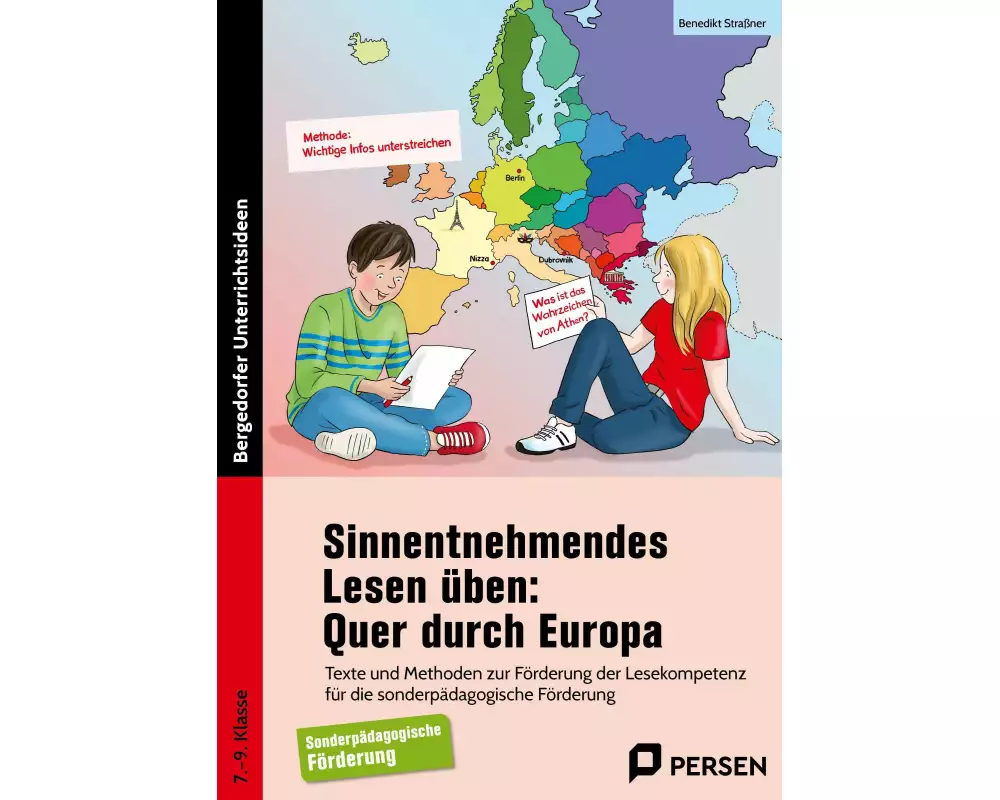 Sinnentnehmendes Lesen üben: Quer durch Europa
