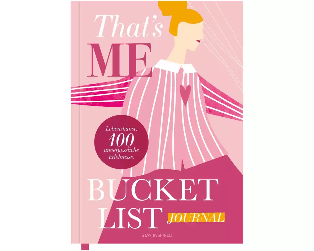 That's Me Bucket List | Das ultimative Bucket List Buch für ein erfülltes Leben | Das Ausfüllbuch für 100 unvergessliche Erlebnisse und Momente | 100