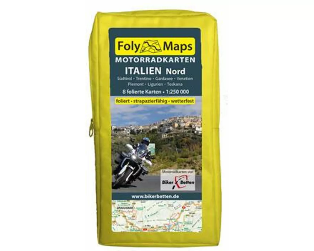 FolyMaps Motorradkarten Italien Nord