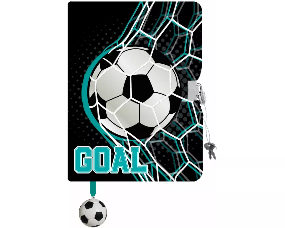 Tagebuch Plüsch Premium "Goal", DIN A5