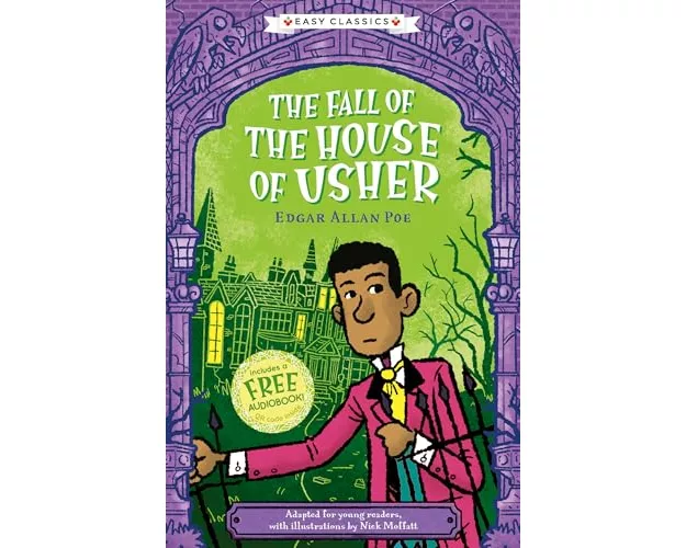 Creepy Classics: The Fall of the House of Usher (Easy Classics)