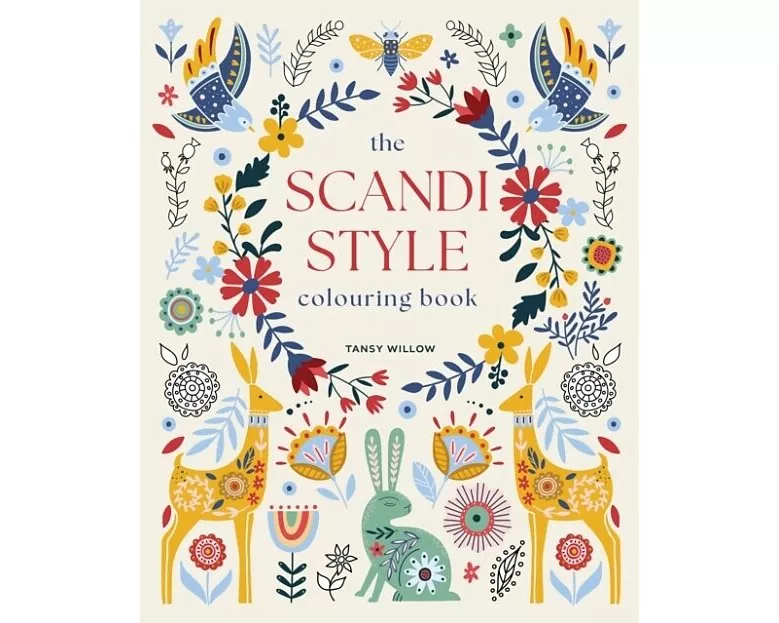 The Scandi Style Colouring Book