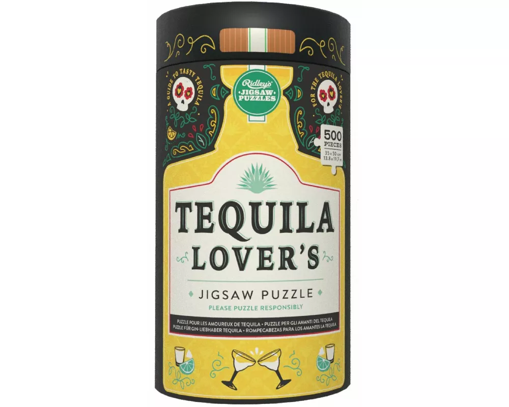Tequila Lover's 500-Piece Jigsaw Puzzle