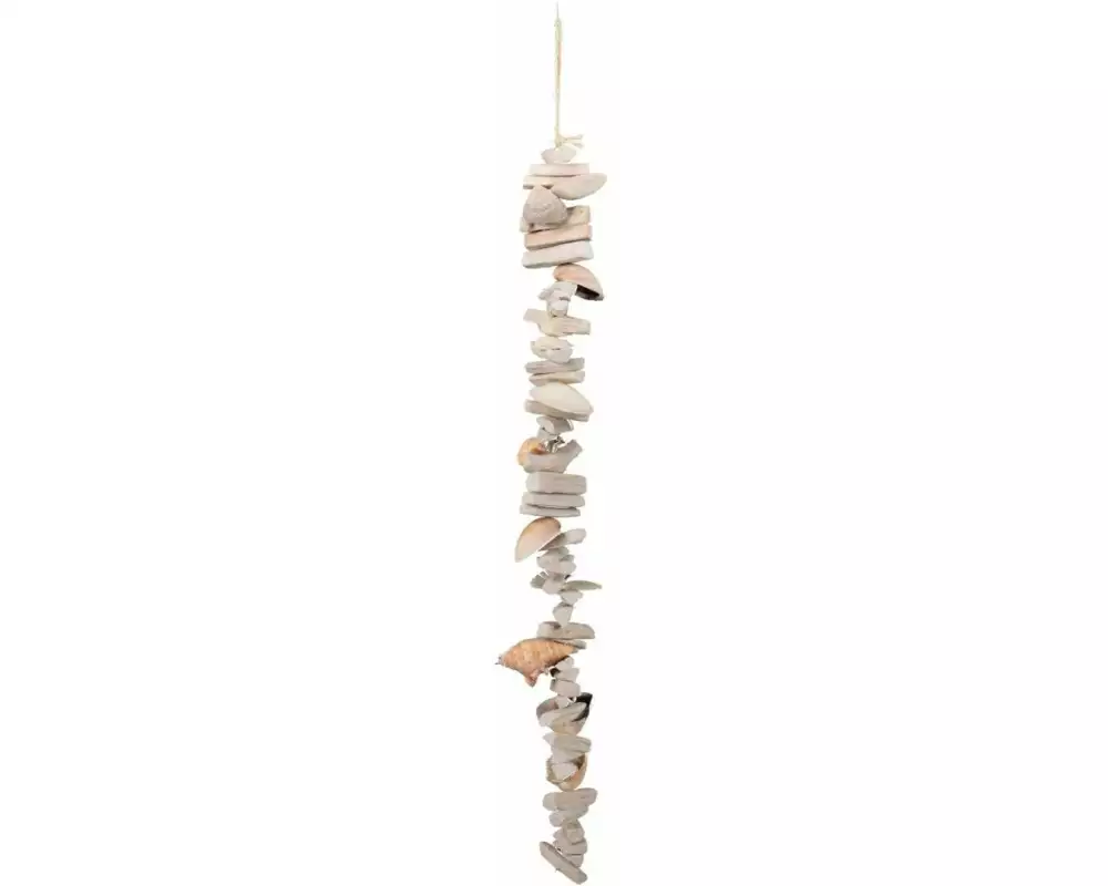 CHALET Aufhänger Muscheln mit Treibholz 100 cm