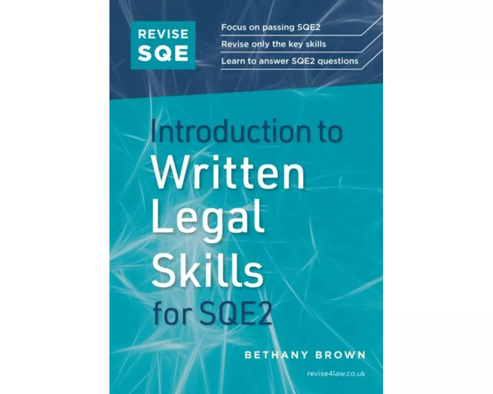 Revise SQE Introduction to Written Legal Skills for SQE2