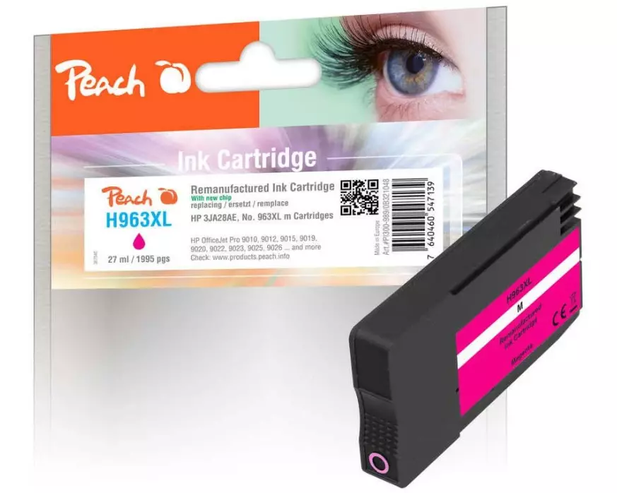 Peach Toner HP No. 963XL M, 3JA28AE Magenta