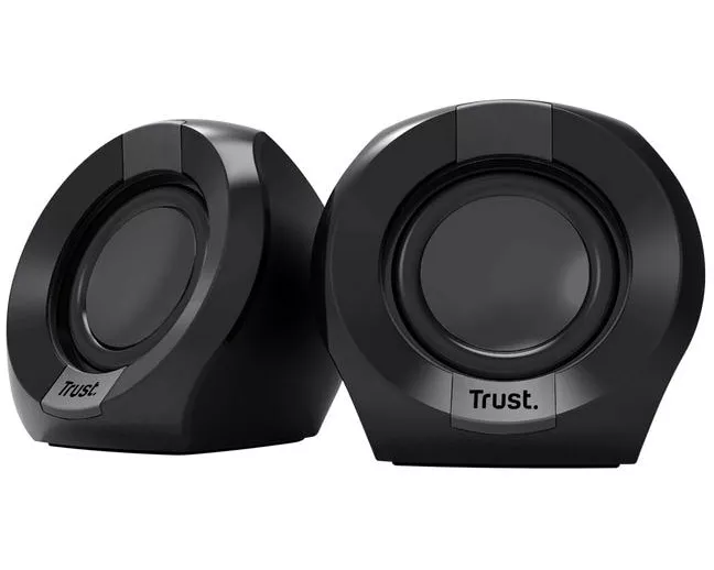 Trust PC-Lautsprecher Polo 2.0 Set 2.0 Lautsprecher-Set Schwarz