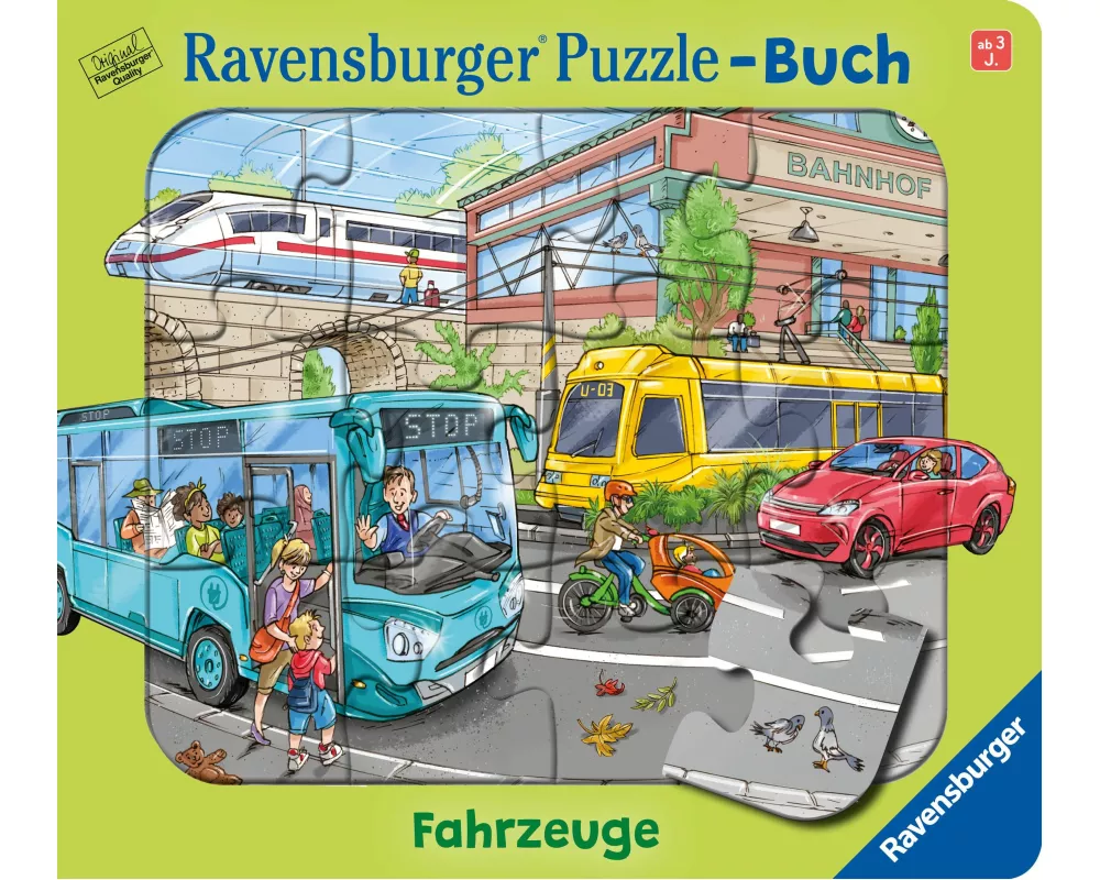 Ravensburger Puzzle-Buch - Fahrzeuge