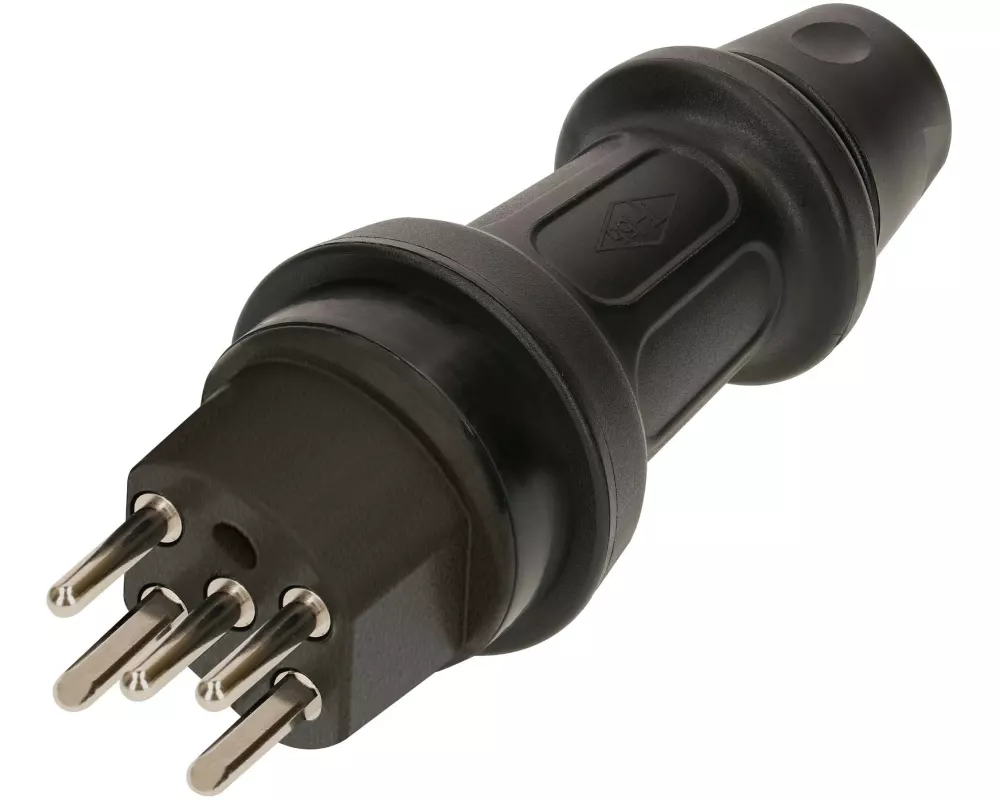 TH55 Montagestecker T15 IP55, Schwarz