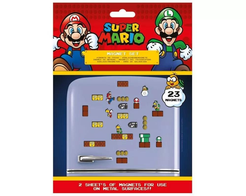 Super Mario Magnet Set