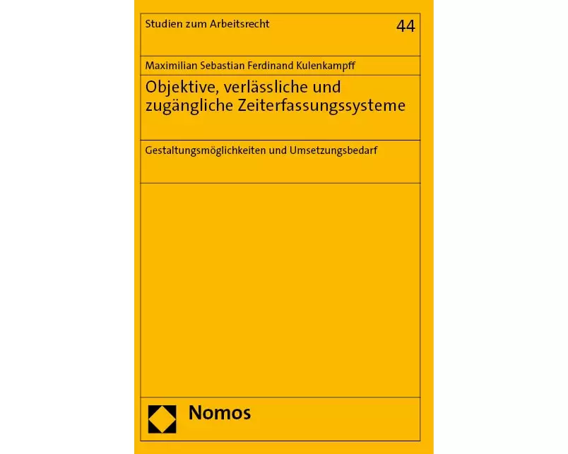 Objektive, verlässliche und zugängliche Zeiterfassungssysteme