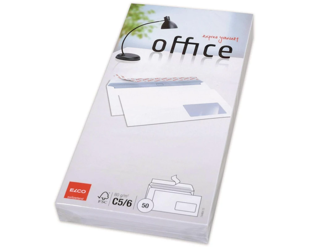 ELCO Couvert Office C5/6 Fenster rechts, 50 Stück