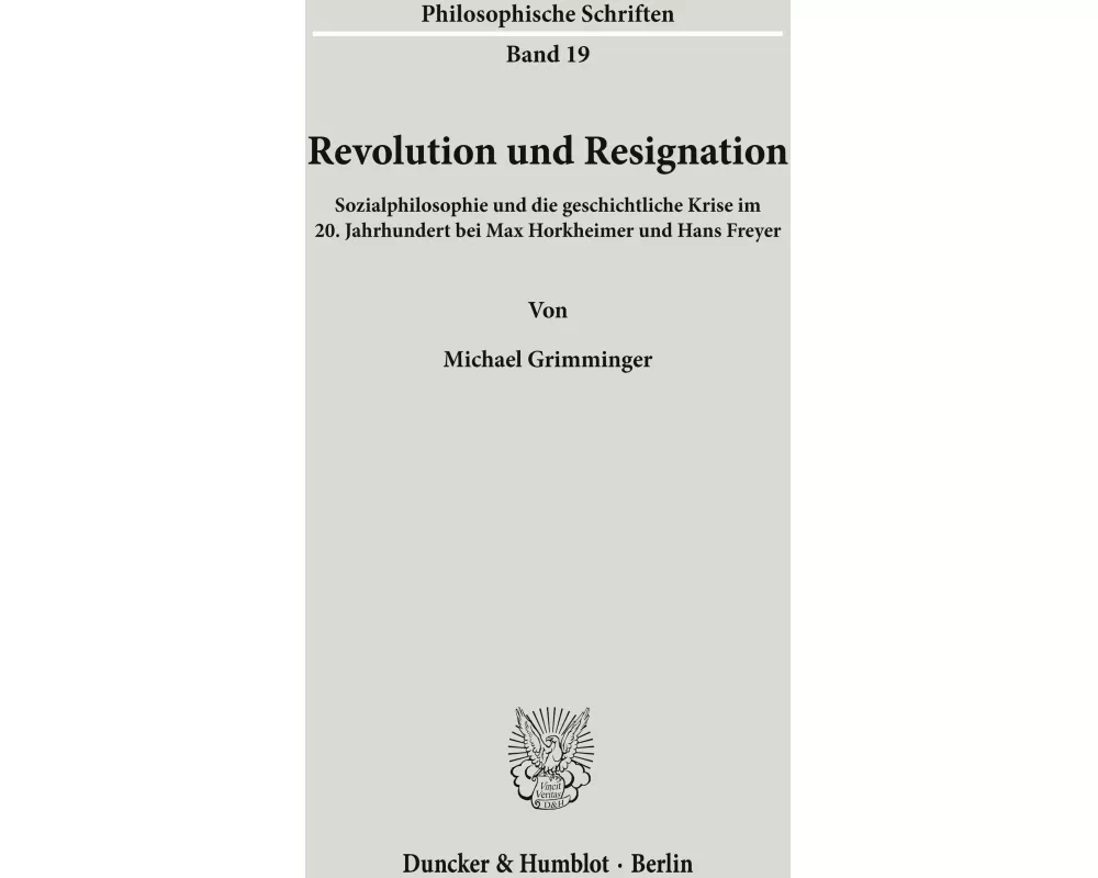 Revolution und Resignation