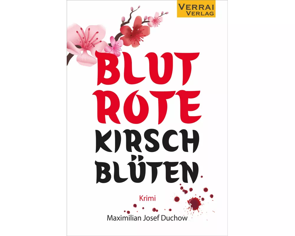 Blutrote Kirschblüten