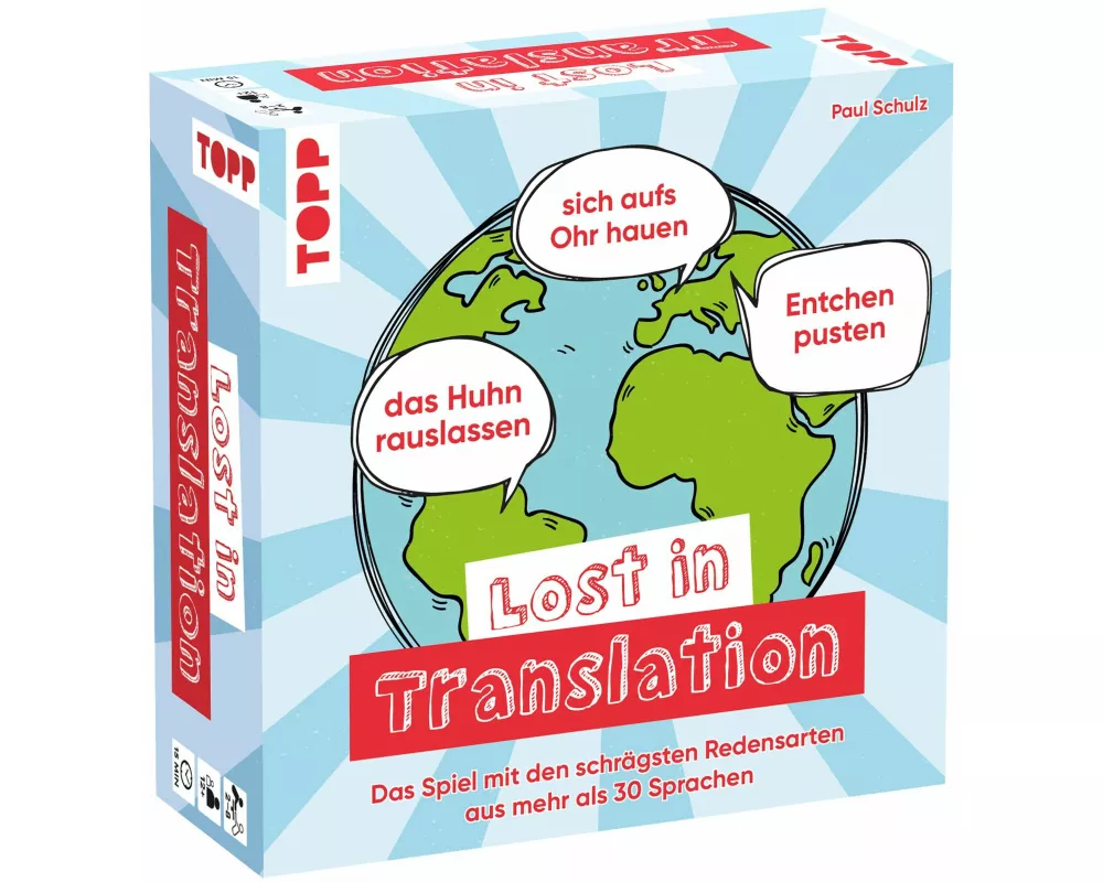 Lost in Translation – Das Spiel mit den schrägsten Redensarten aus mehr als 30 Sprachen