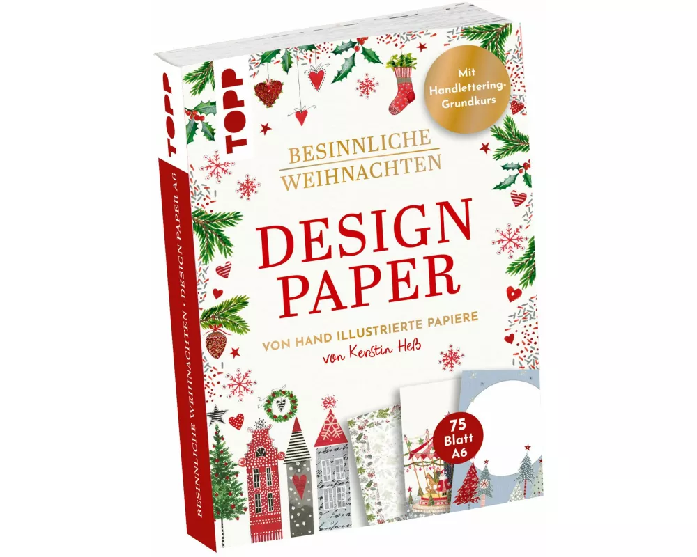 Design Paper Besinnliche Weihnachten DIN A6