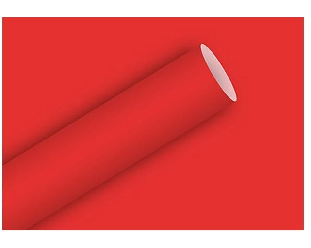 Braun + Company Geschenkpapier Uni Rot, 2 m x 70 cm
