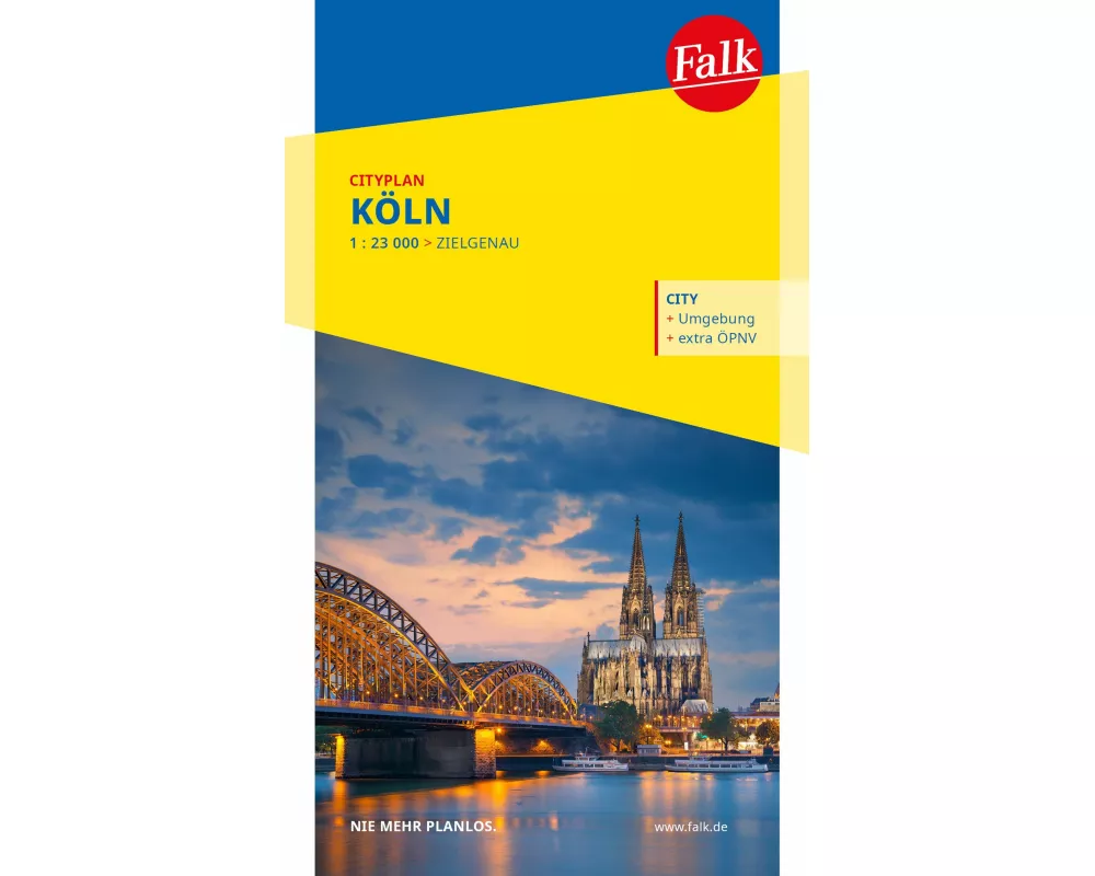 Falk Cityplan Köln 1:23.000