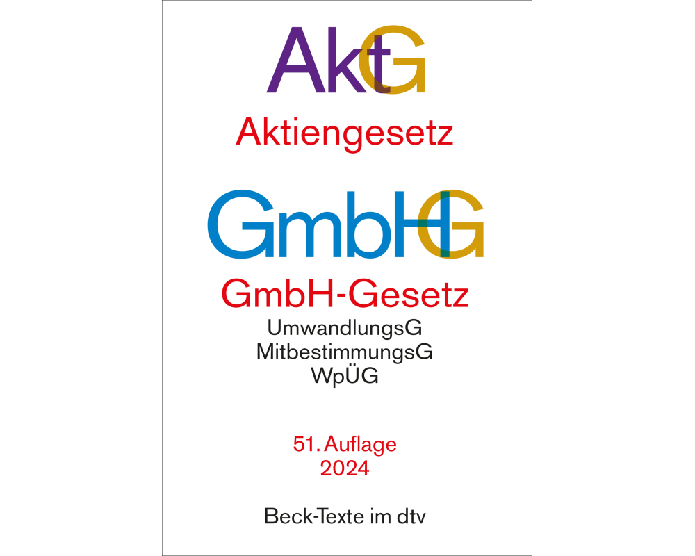 Aktiengesetz, GmbH-Gesetz