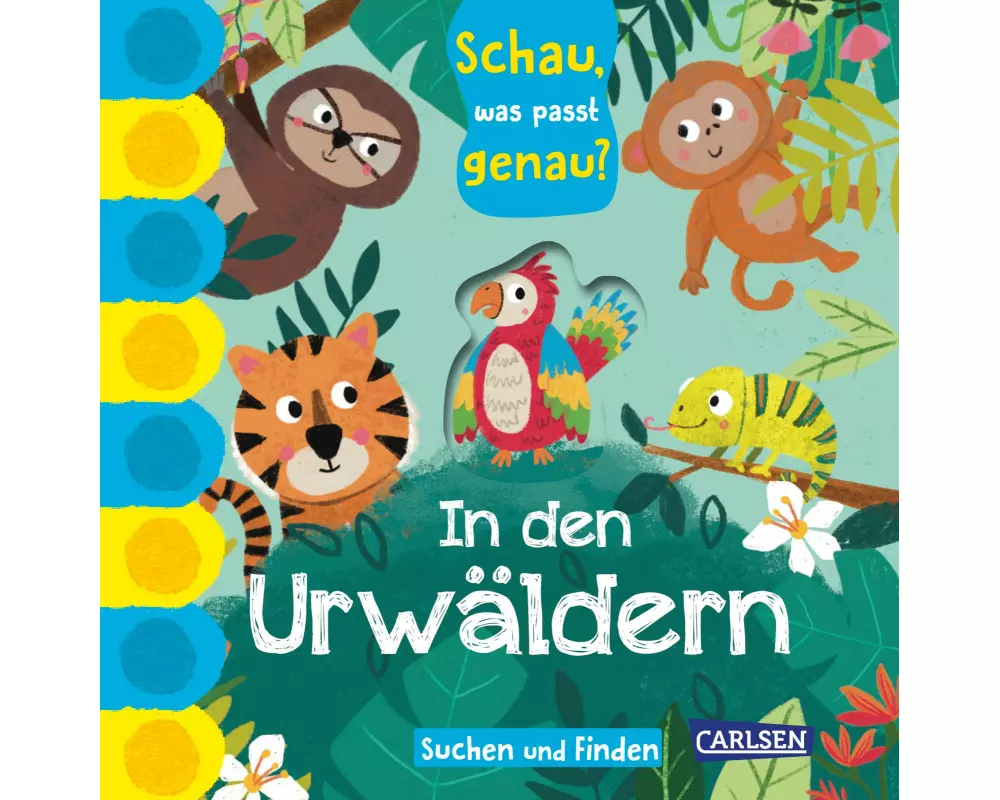 Schau, was passt genau? In den Urwäldern