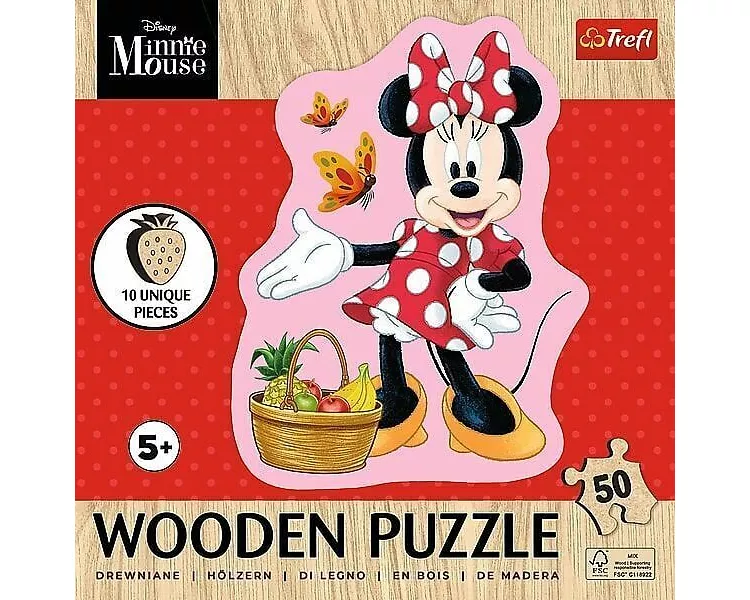 Holz Puzzle Junior 50 - Minnie Mouse