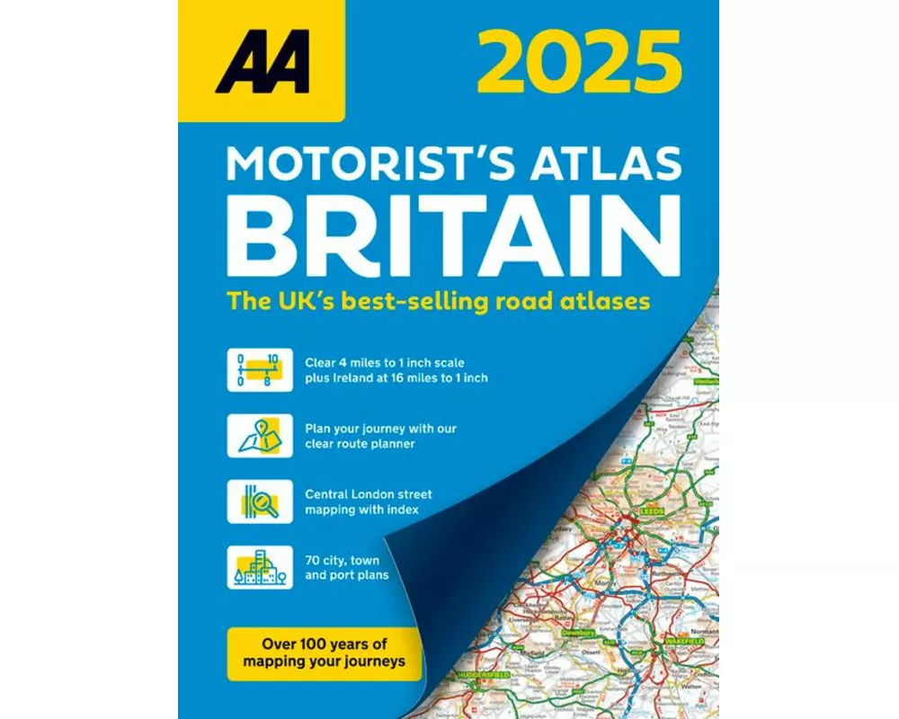 AA Motorist's Atlas 2025