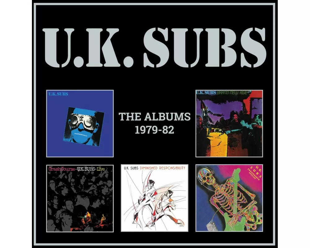 The Albums 1979-82 5CD Clamshell Box