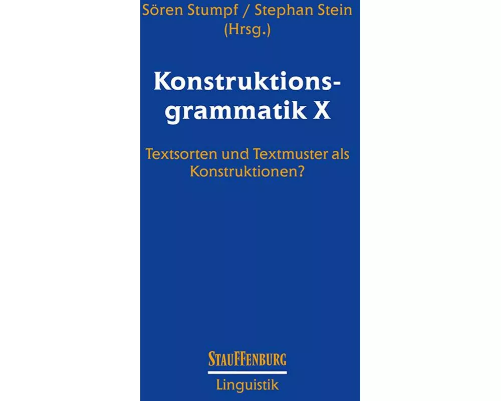 Konstruktionsgrammatik X