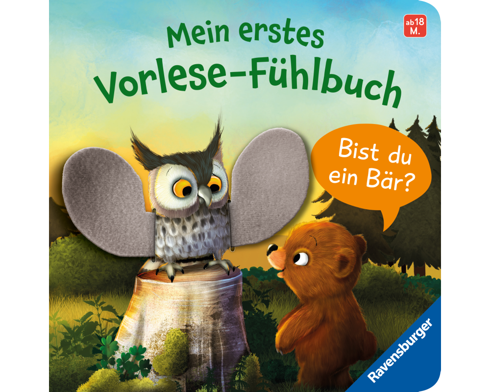 Mein erstes Vorlese-Fühlbuch - Bist du ein Bär?