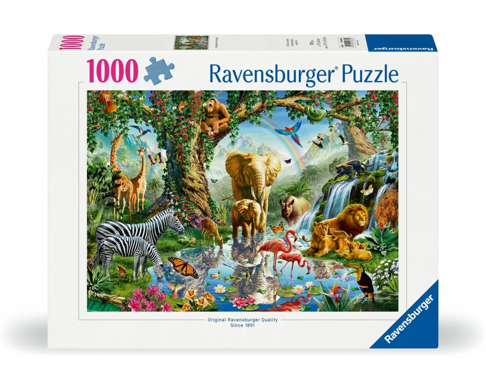 Erwachsenenpuzzle 1000 Teile - Abenteuer im Dschungel