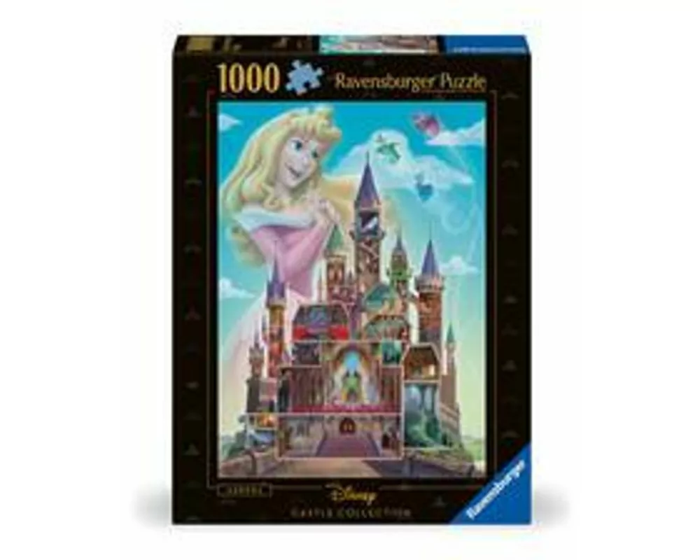 Erwachsenenpuzzle 1000 Teile - Disney Prinzessinnen - Disney Castles: Aurora