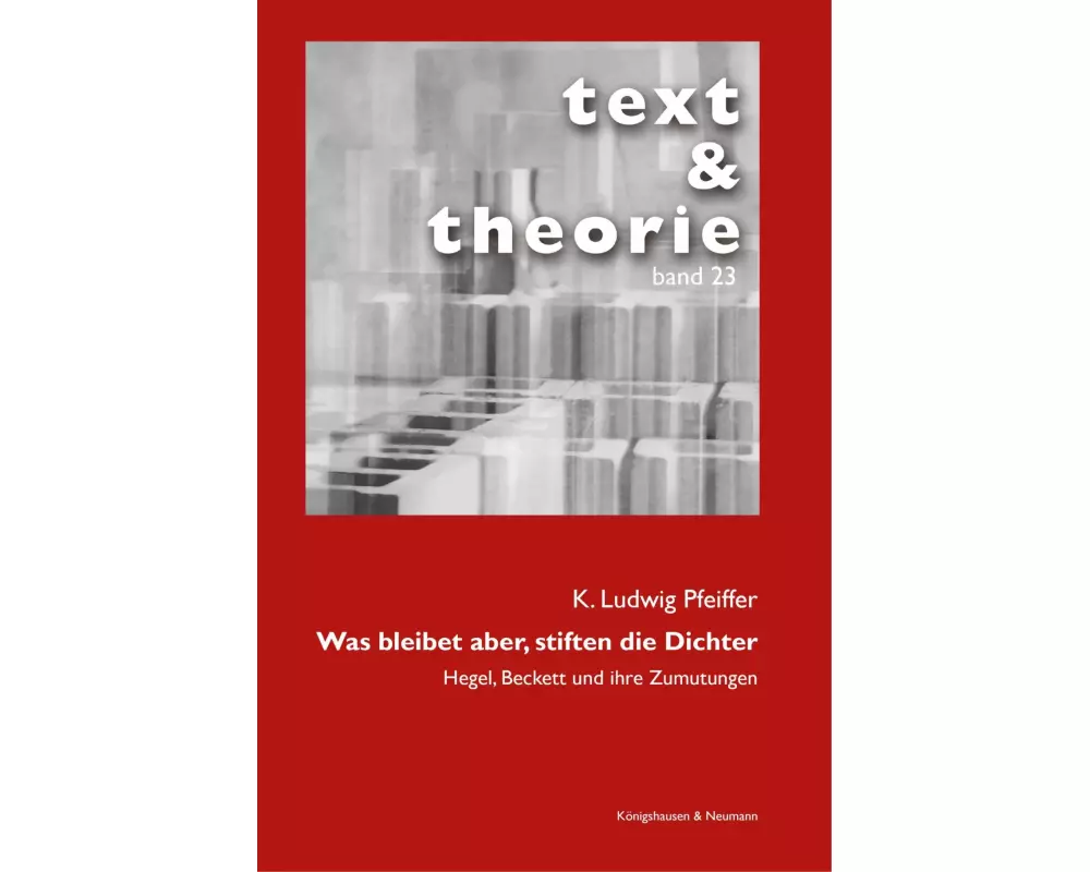 Was bleibet aber, stiften die Dichter