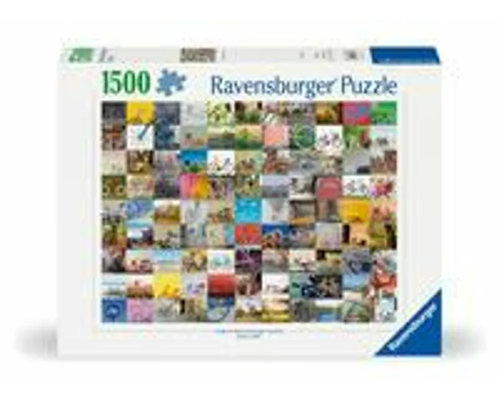 Erwachsenenpuzzle 1500 Teile - 99 Fahrräder und mehr