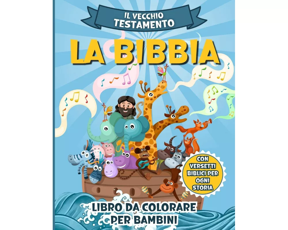 La Bibbia Libro da Colorare per Bambini