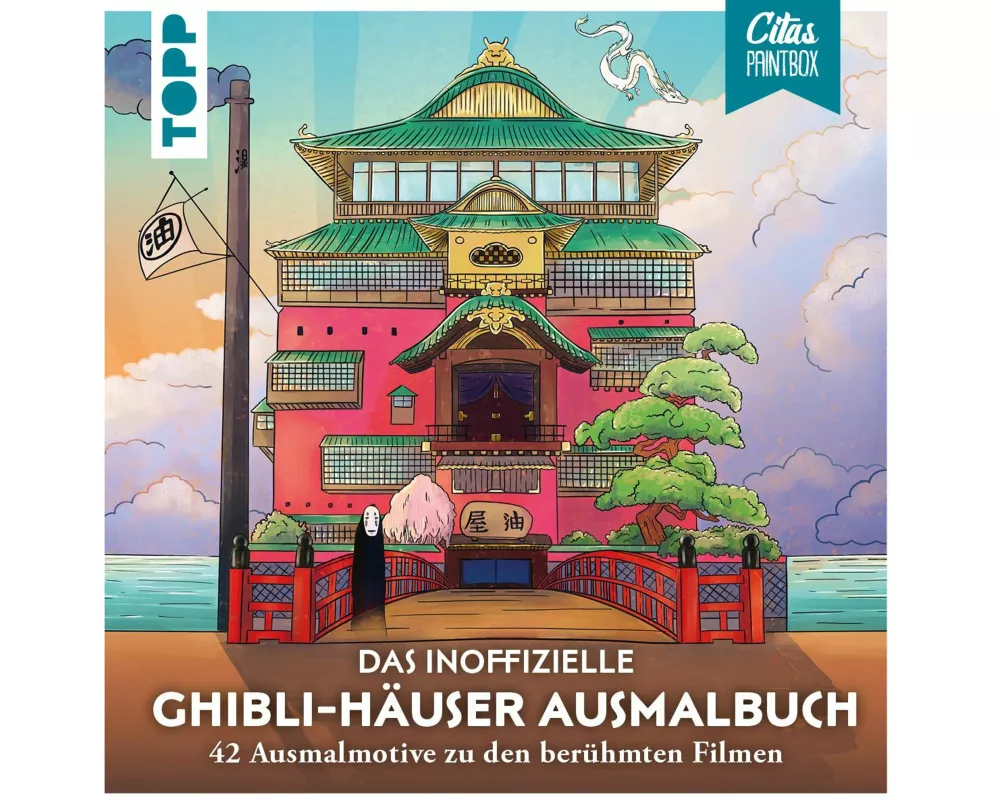 Das inoffizielle Ghibli-Häuser Ausmalbuch