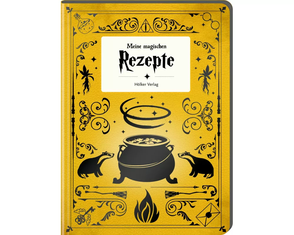 Meine magischen Rezepte - Zauberschüler Gelb