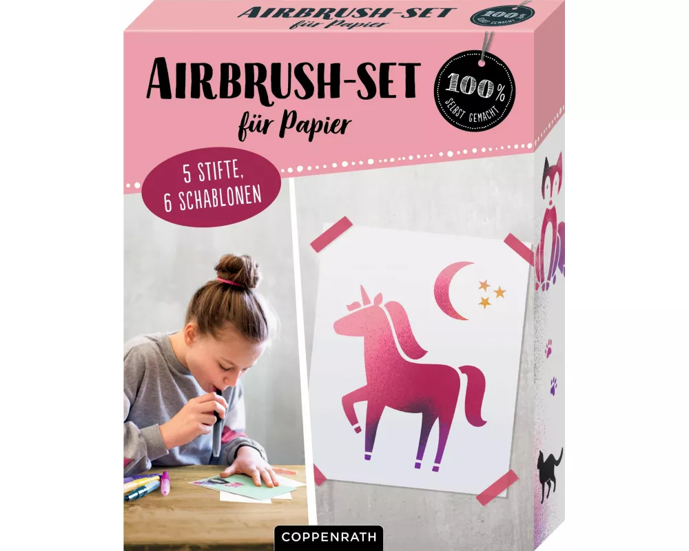Airbrush-Set für Papier
