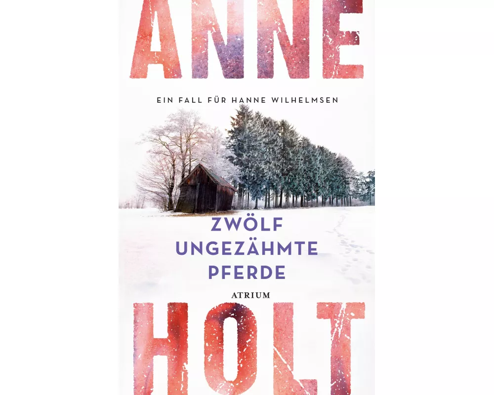 Zwölf ungezähmte Pferde