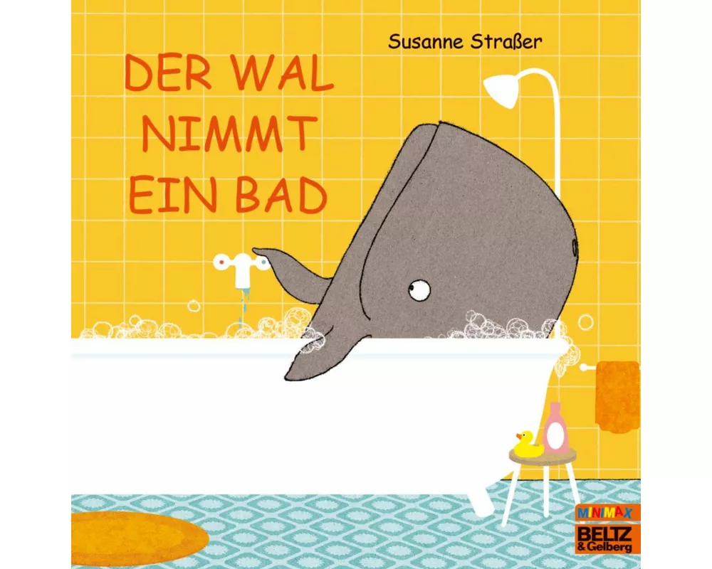 Der Wal nimmt ein Bad