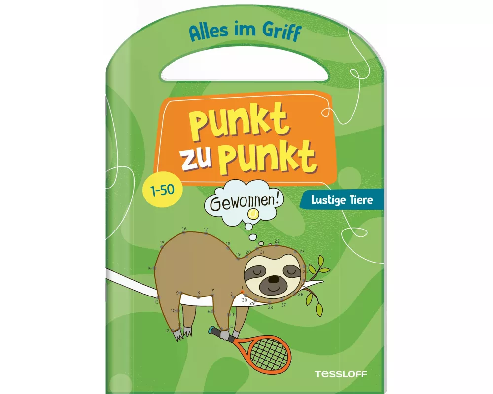 Alles im Griff. Punkt zu Punkt. Lustige Tiere. 1-50