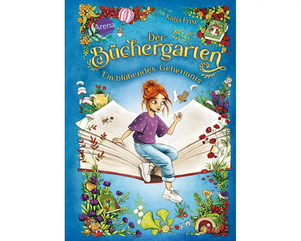 Der Büchergarten (1). Ein blühendes Geheimnis
